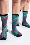 Salt Meets Earth Cotton Crew Socks Twin Pack