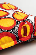 Aboriginal Art Home Decor-Kamarra Cushion Cover 53x53 cm-Yarn Marketplace