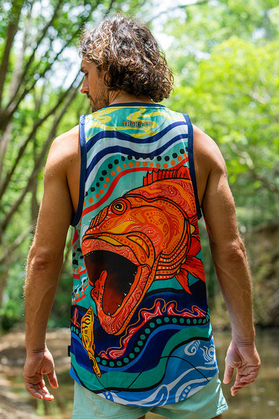 Reef King UPF50+ Men's Singlet