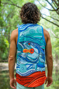 GT Popping UPF50+ Men's Singlet