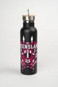 QLD Tribute Stainless Steel Water Bottle