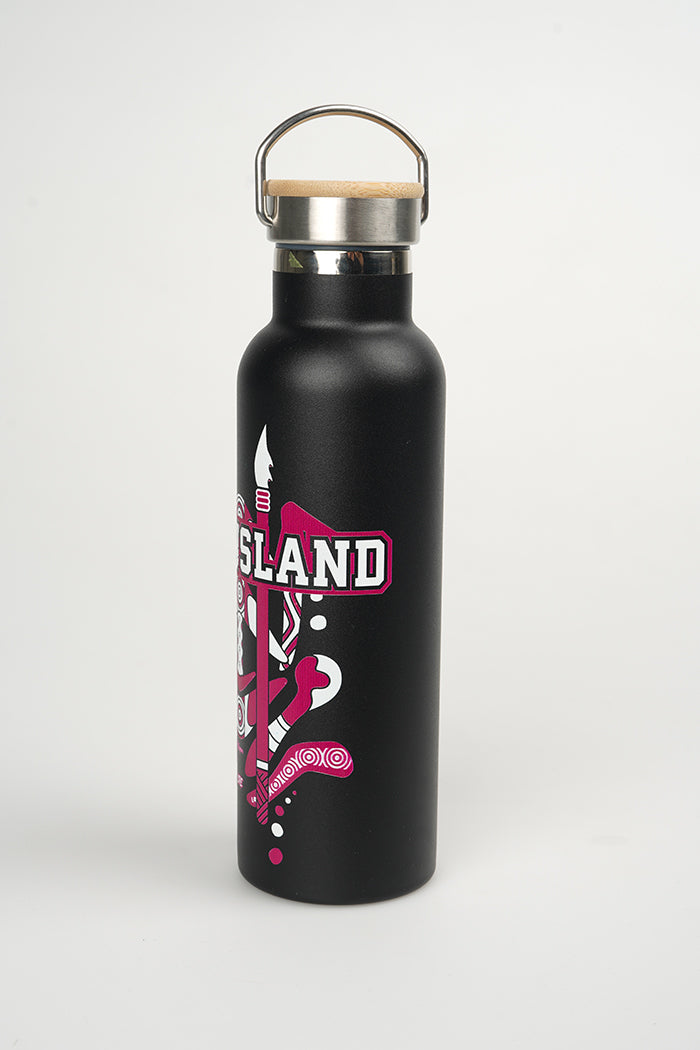 QLD Tribute Stainless Steel Water Bottle