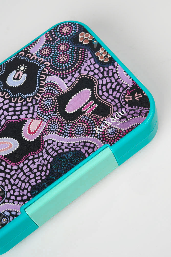 Kakadu Organics Teal Bento Box