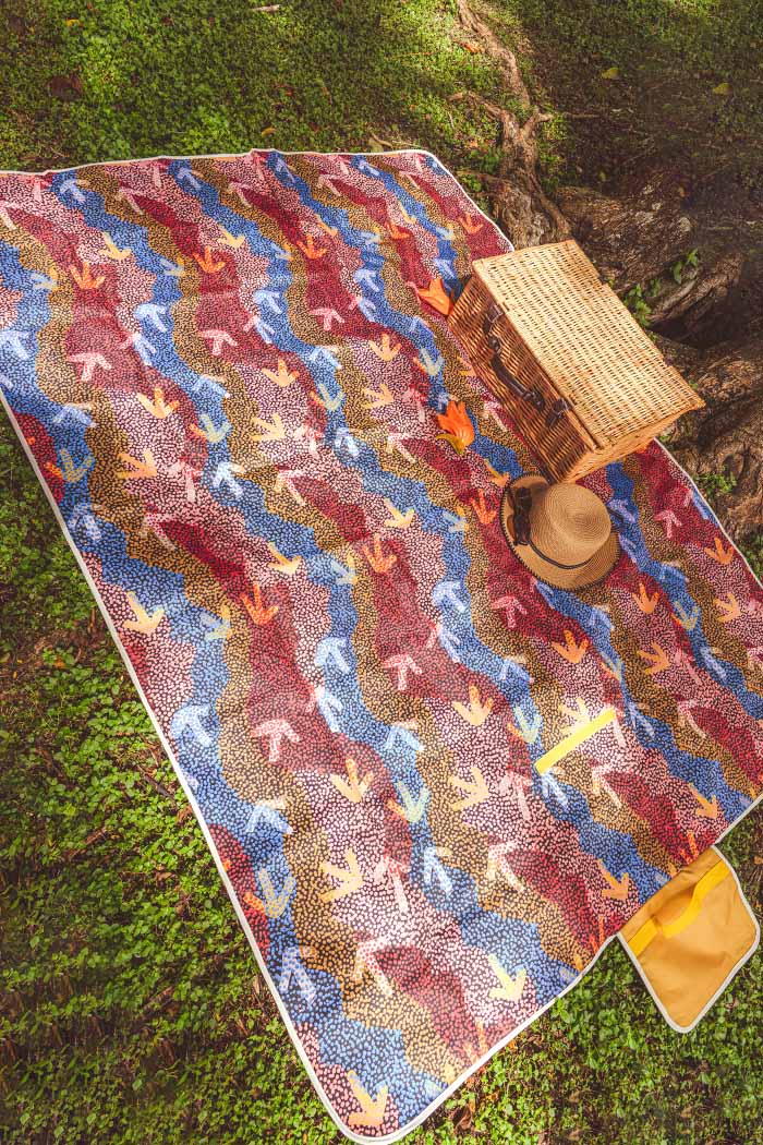 Ngarlikurlangu Picnic Rug 147x200cm