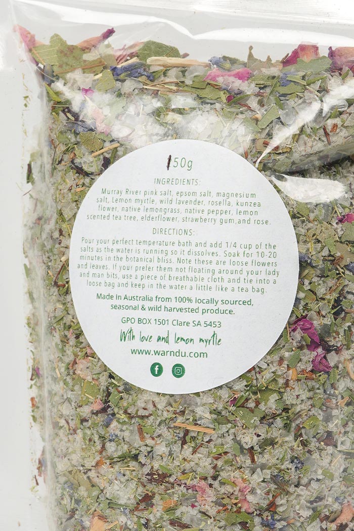 Botanical Bath Soak - Relax & Restore (150g)