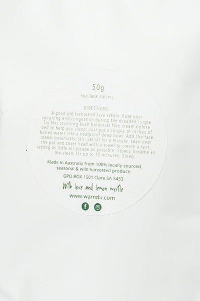 Bush Botanical Face Steam - Love Your Face (50g)