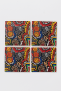 Wisdom Of Our Elders NAIDOC WEEK 2023 Bamboo Coaster Set (4 Pack)