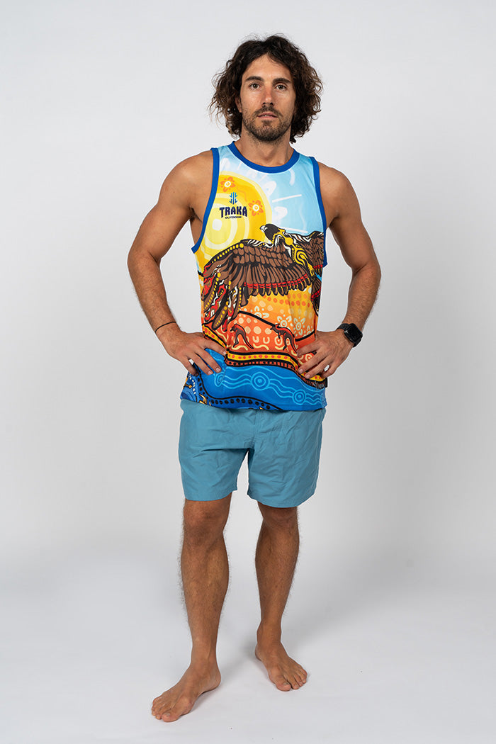 Tropic Eagle UPF50+ Men's Singlet