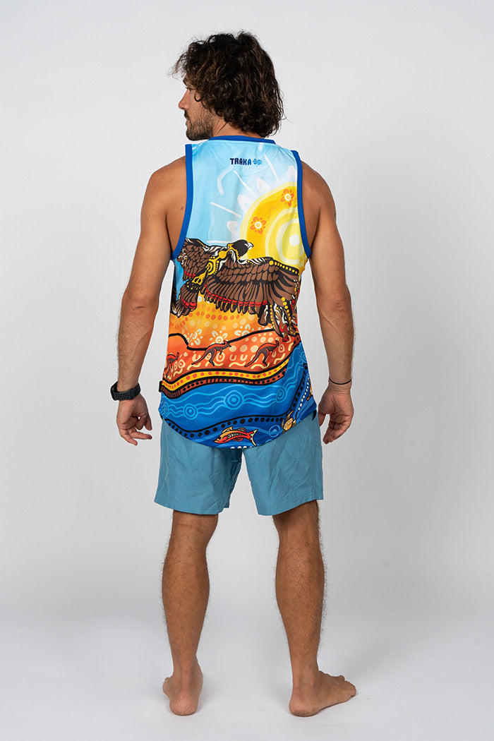 Tropic Eagle UPF50+ Men's Singlet