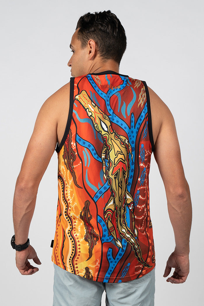 Saltie Waters UPF50+ Men's Singlet