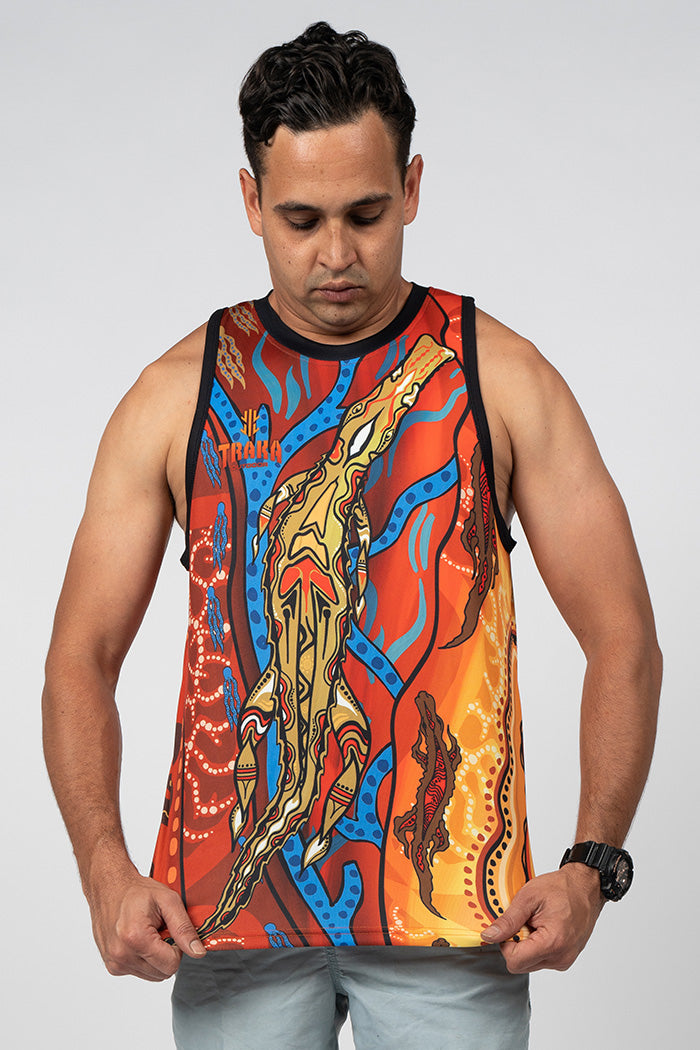 Saltie Waters UPF50+ Men's Singlet