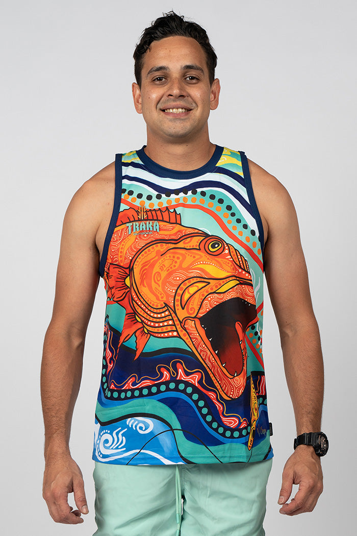 Reef King UPF50+ Men's Singlet