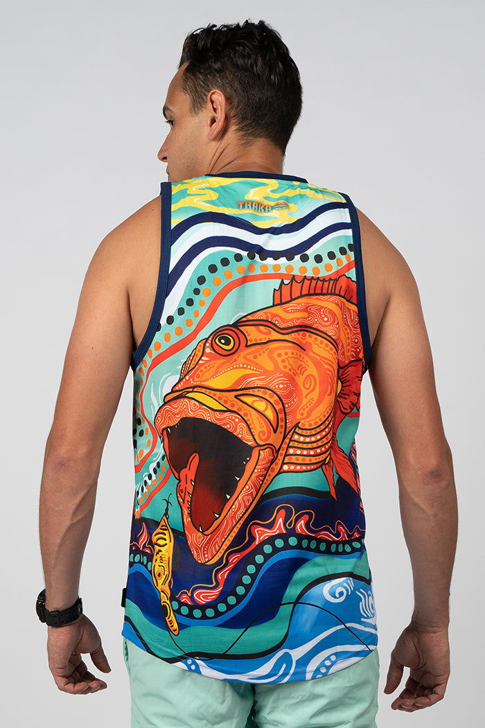 Reef King UPF50+ Men's Singlet