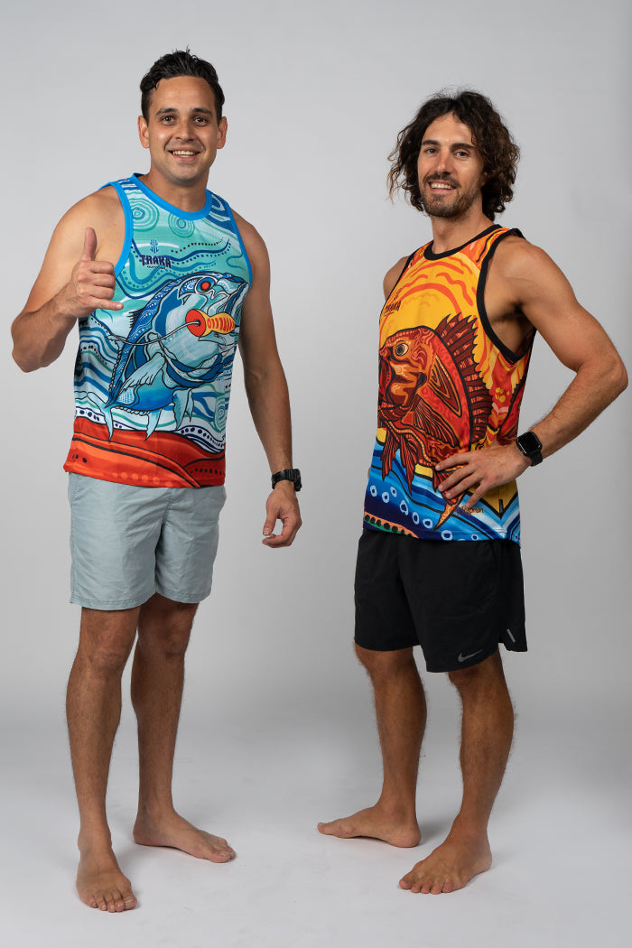 Lightning Jack UPF50+ Men's Singlet