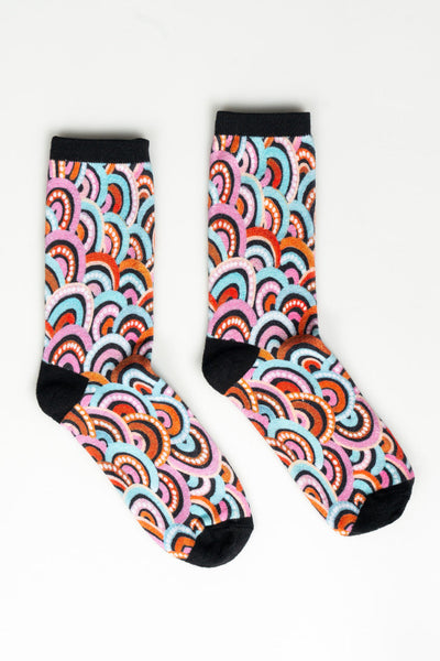 Kang Mountain Cotton Crew Socks