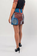 Aboriginal Art Clothing-Ngarlikurlangu (Circles) A Line Skirt-Yarn Marketplace