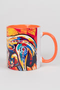 Kangaroo & Goanna Dreaming Ceramic Coffee Mug