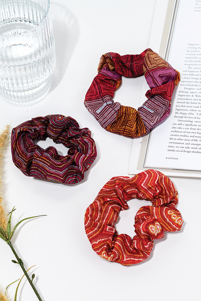 Scrunchie 3 Pack Set 4