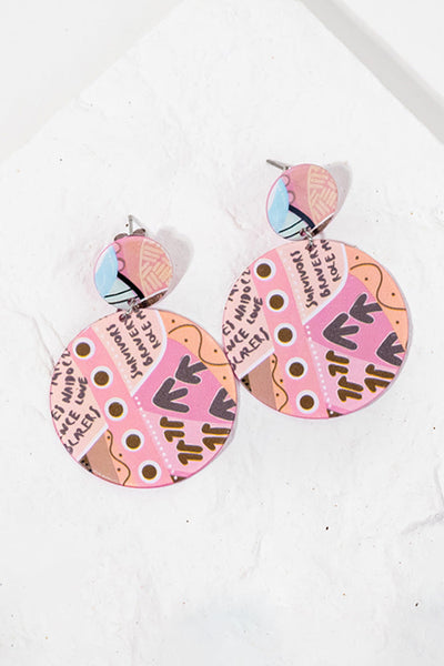 In Their Footsteps NAIDOC WEEK 2023 Circle Earrings