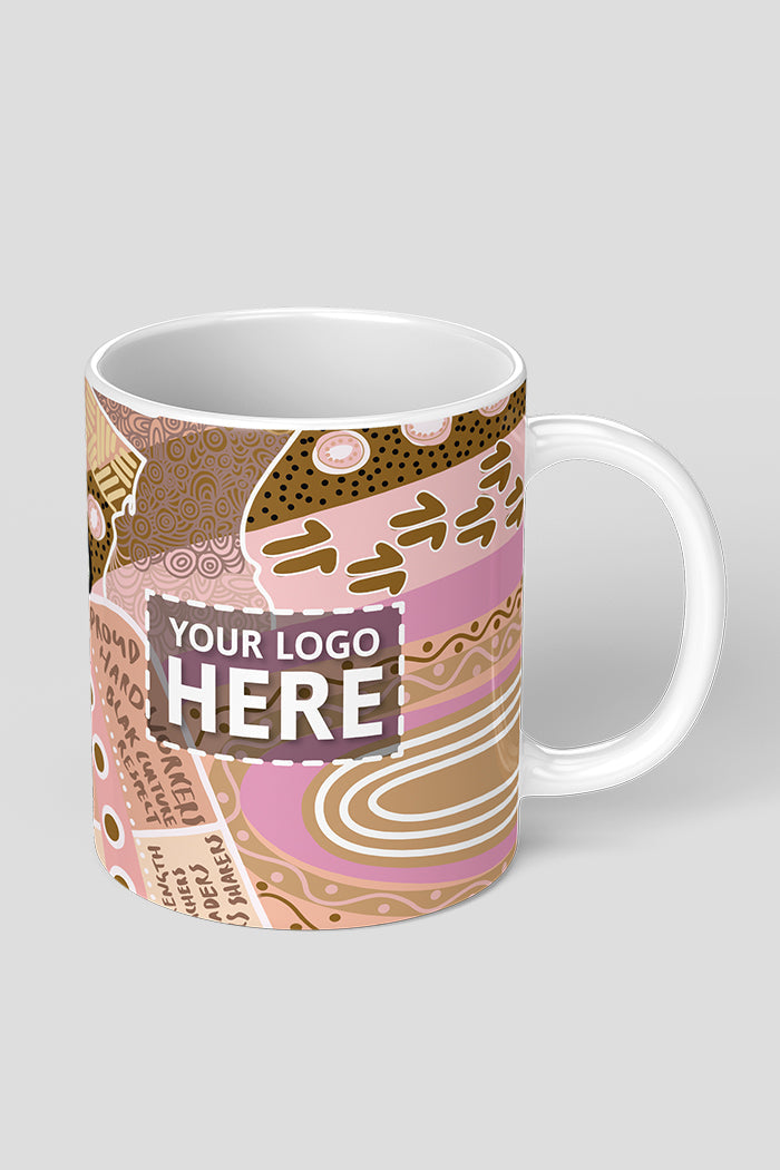 (Custom) In Their Footsteps NAIDOC WEEK 2023 Ceramic Coffee Mug