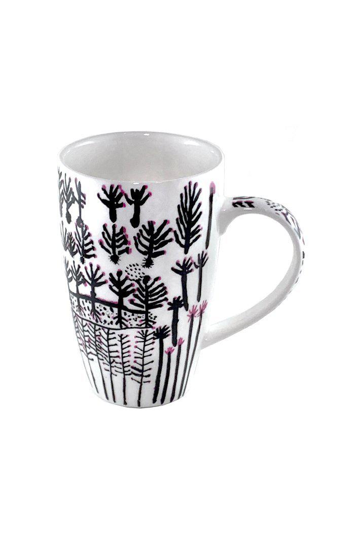 Aboriginal Art Kitchen Warehouse-Flemming Bone China Mugs 380ml/13oz-Yarn Marketplace