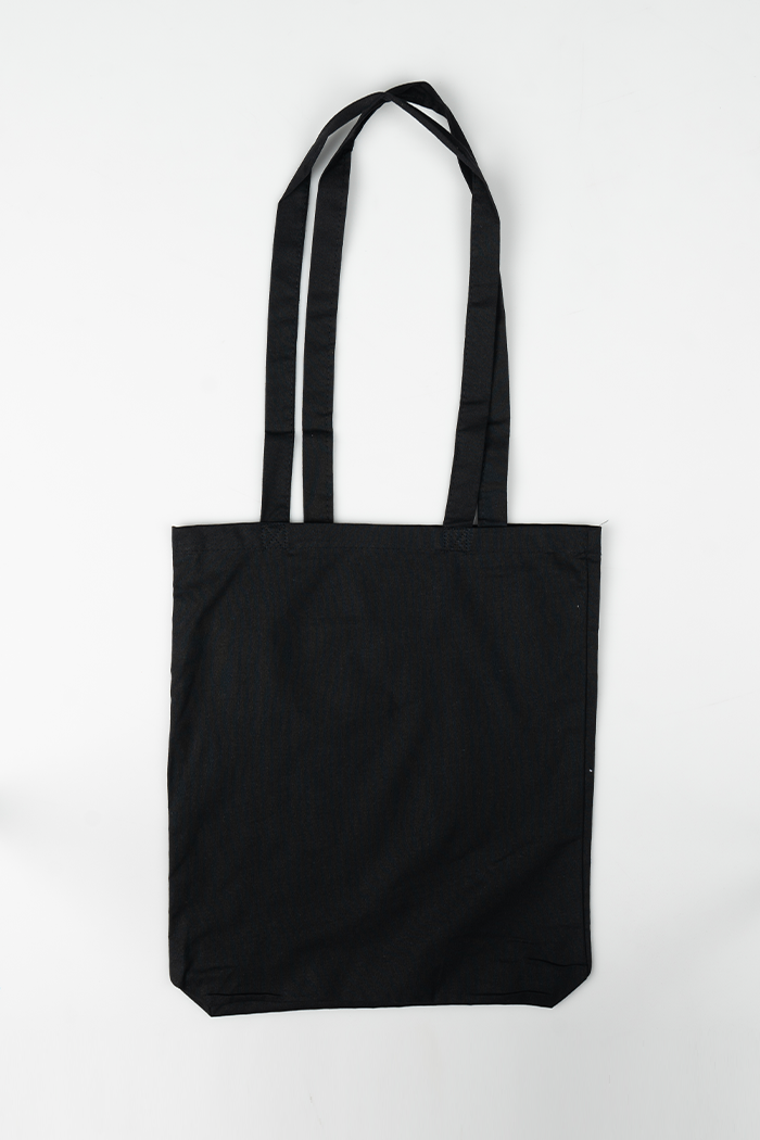 "For Our Elders" (Red & Yellow) NAIDOC WEEK 2023 Black Cotton Tote Bag