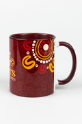 "For Our Elders" (Red & Yellow) NAIDOC WEEK 2023 Ceramic Coffee Mug