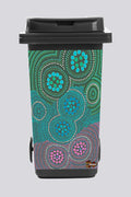 Bindigenous Green Bin Sticker (Fits 240L Bin)