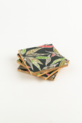 Yili Gurrgurr (Autumn Leaves) Bamboo Coaster Set (4 Pack)