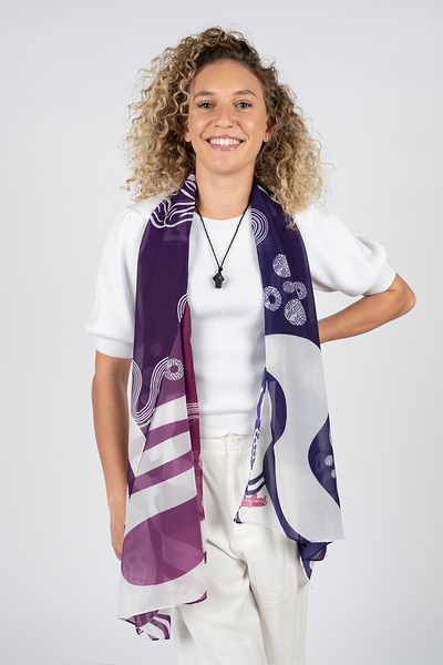 Healing Spirits Chiffon Scarf