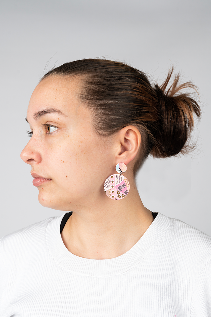 In Their Footsteps NAIDOC WEEK 2023 Circle Earrings