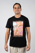 In Their Footsteps NAIDOC WEEK 2023 Black Cotton Crew Neck Unisex T-Shirt