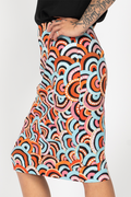 Kang Mountain Pencil Skirt