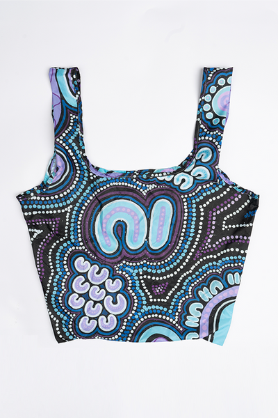 Koorrookee 'Grandmother' NAIDOC WEEK 2023 rPET Reusable Fold-Up Shopping Bag