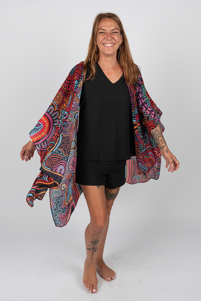 Knowledge Holders NAIDOC WEEK 2023 Chiffon Shawl