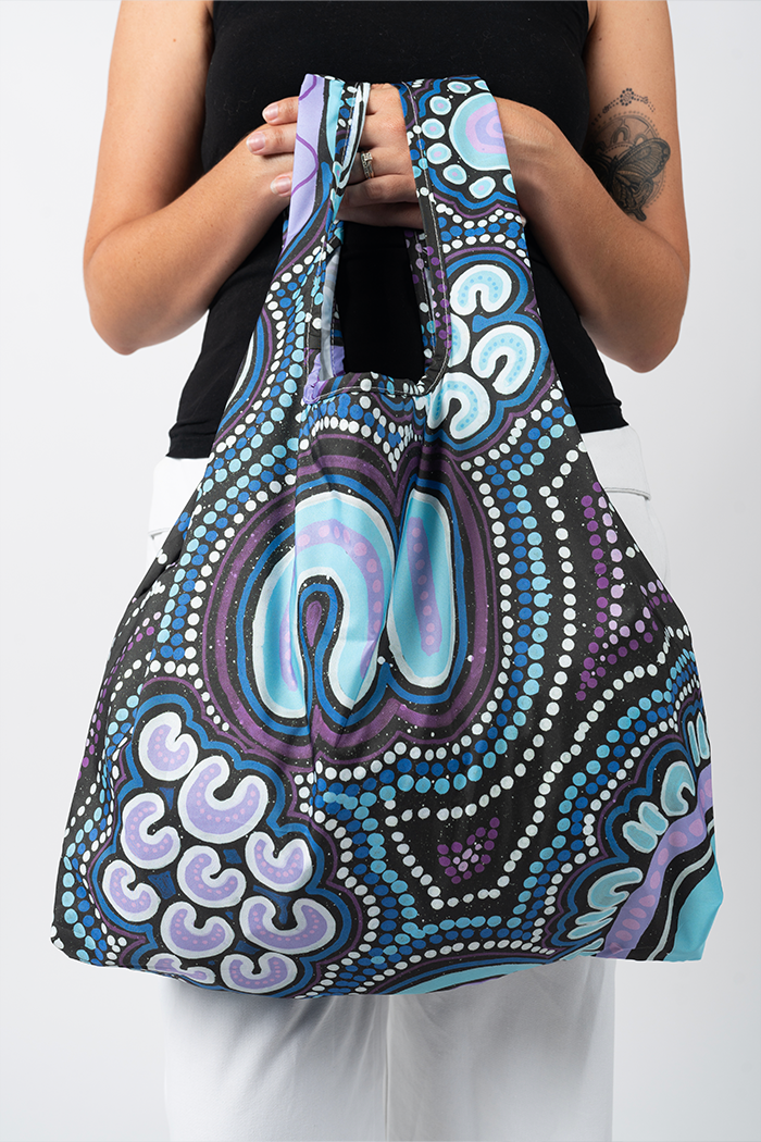 » Koorrookee 'Grandmother' NAIDOC WEEK 2023 rPET Reusable Fold-Up Shopping Bag (100% off)