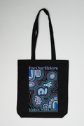 (Custom) Koorrookee 'Grandmother' NAIDOC WEEK 2023 Black Cotton Tote Bag