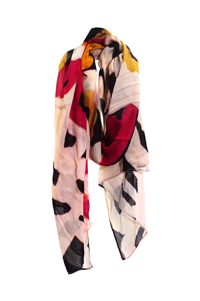 Brown Organic Cotton Scarf