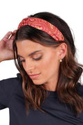 Aboriginal Art Headwear-Lappi Lappi Knot Top Headband-Yarn Marketplace