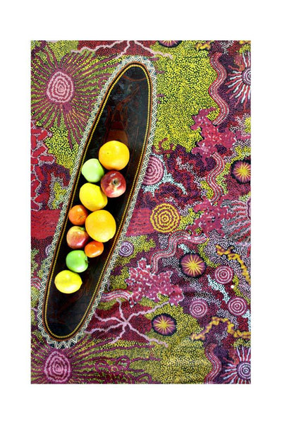 Aboriginal Art Kitchen Warehouse-Marks Linen Tablecloth Lg 150 x 230-Yarn Marketplace