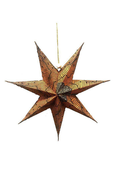 Marks Paper Star - 25cm (+/- 1-2cm) (Yellow)-Homewares-Yarn Marketplace