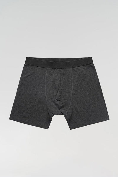 Cotton Mens Asphalt Marle Trunk-Trunks-Yarn Marketplace