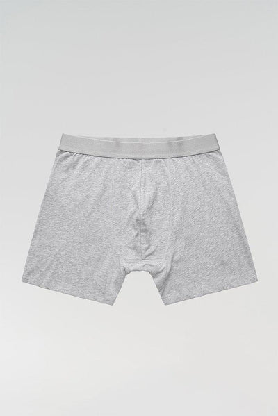 Cotton Mens Grey Marle Trunk-Trunks-Yarn Marketplace