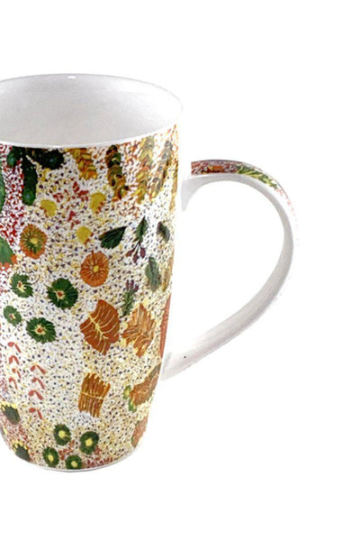 Aboriginal Art Kitchen Warehouse-Morton Bone China Mugs 380ml/13oz-Yarn Marketplace