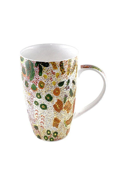 Aboriginal Art Kitchen Warehouse-Morton Bone China Mugs 380ml/13oz-Yarn Marketplace