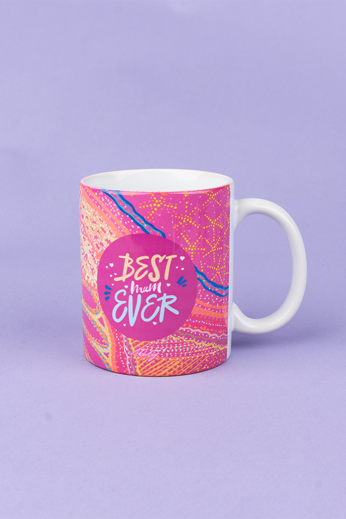 Mother's Country "Best Mum Ever" (Mother's Day 2023) Ceramic Coffee Mug