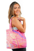 Aboriginal Art Australia-Mothers Country Fold-Up Shopping Bag-Yarn Marketplace