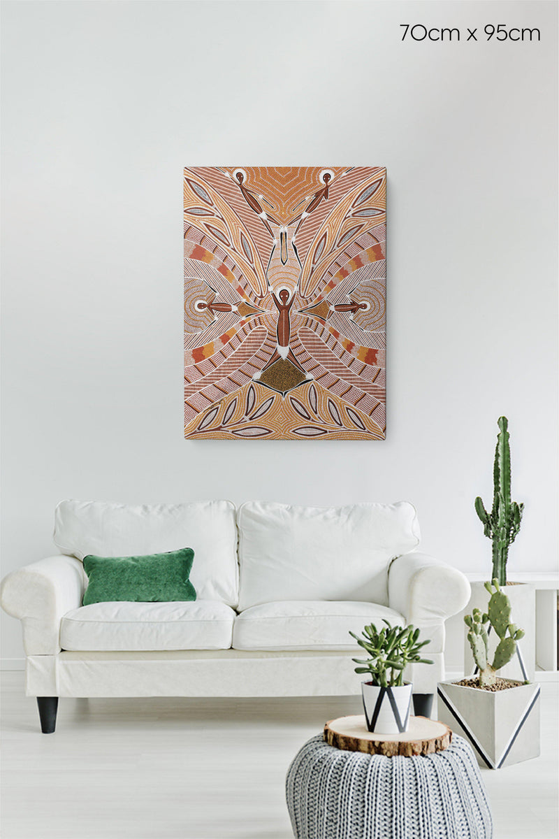 Naidoc 2015 Canvas Print-Homewares-Yarn Marketplace