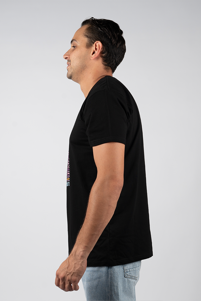 'Ngal-Gawu' Grandmother (Mother's Mum) NAIDOC WEEK 2023 Black Cotton Crew Neck Unisex T-Shirt