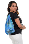 Ocean Turtles Drawstring Bag-Yarn Marketplace